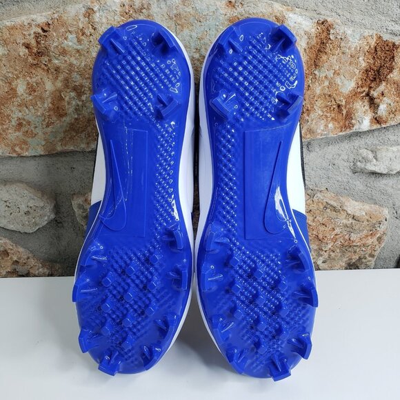 Size 13 Nike Air Jordan 1 Retro Low MCS Royal Blue Cleats Football Baseball main image 13